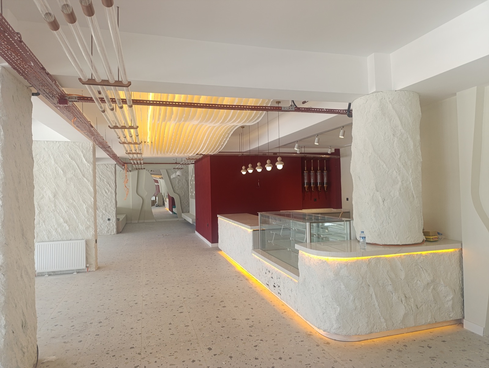 Coffee silo and conveying fabrication at our Istanbul workshop
